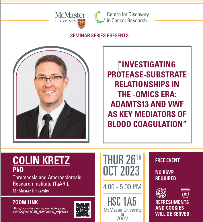 CDCR Seminar Series with Colin Kretz - 