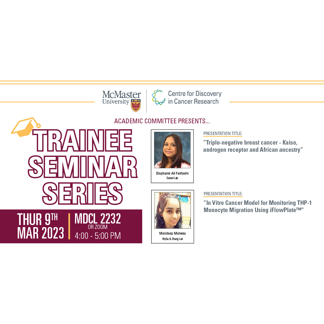 CDCR Trainee Seminar Series