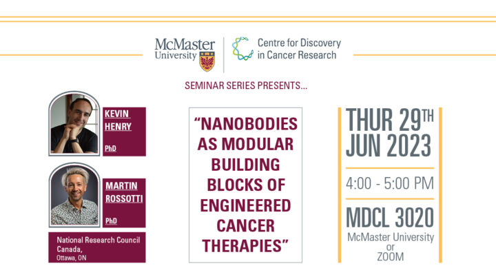 CDCR Seminar Series with Kevin Henry PhD Martin Rossotti PhD