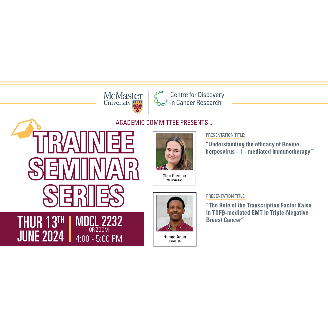 CDCR Trainee Seminar Series