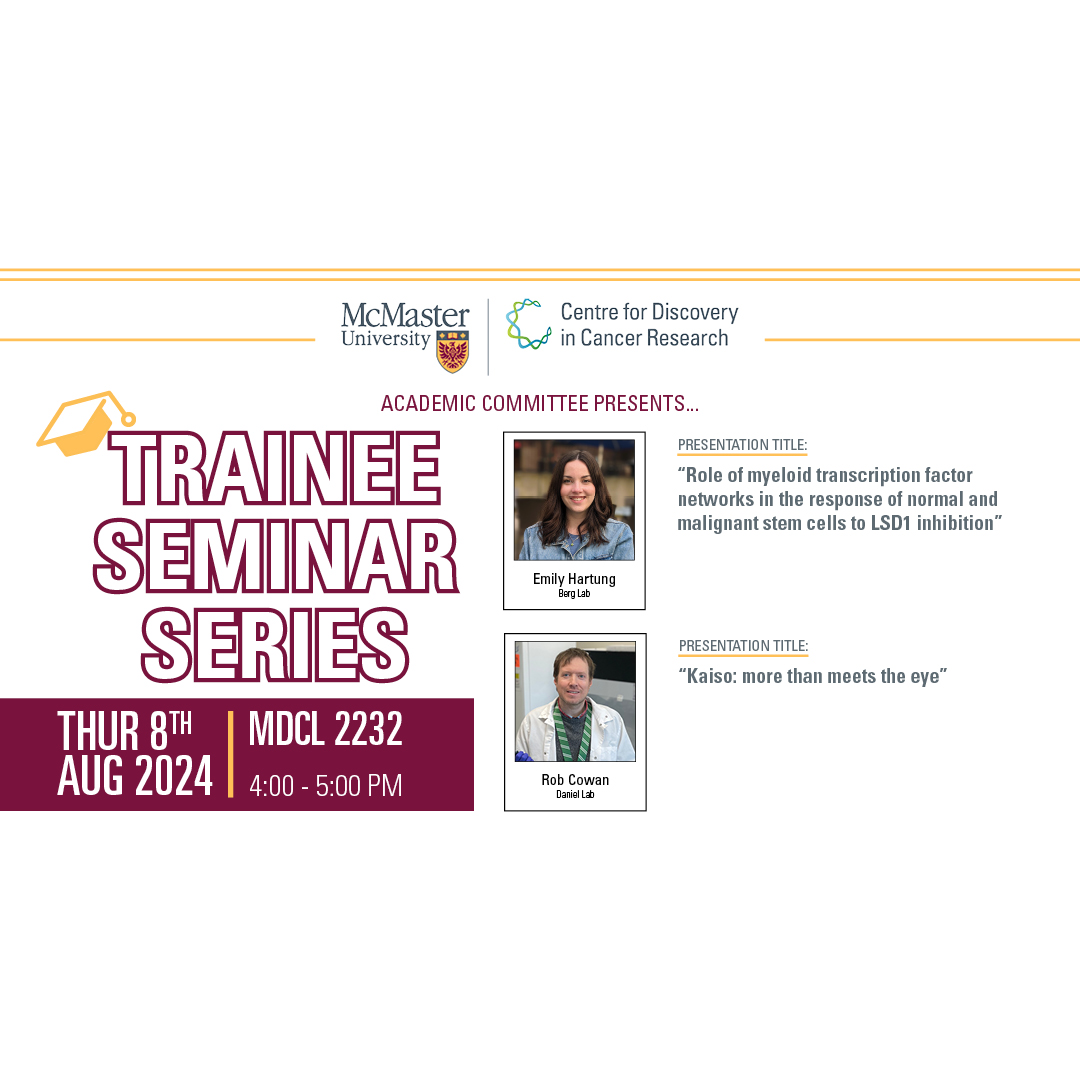 CDCR Trainee Seminar Series