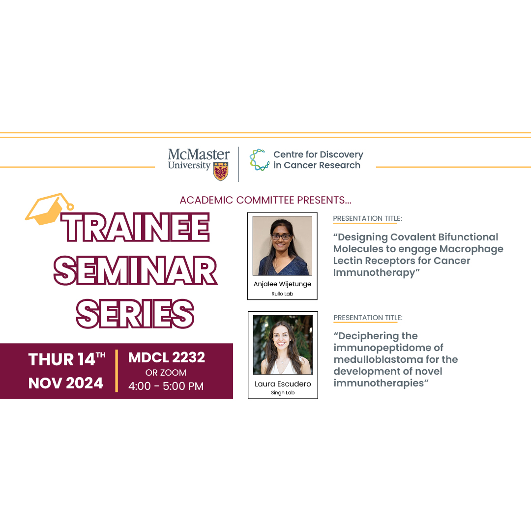 CDCR Trainee Seminar Series